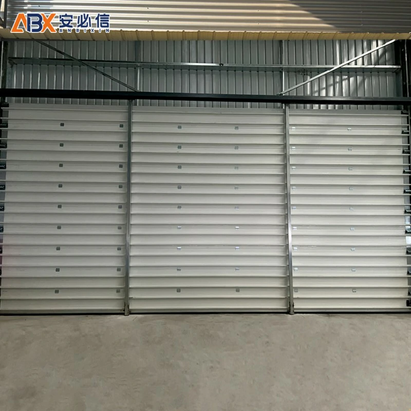白银市铝板滑升门